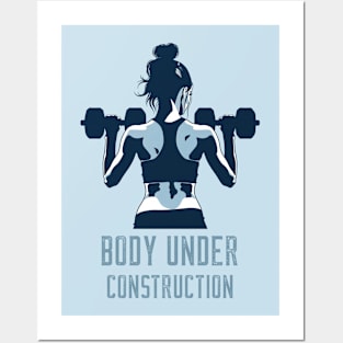 Body Under Construction Posters and Art